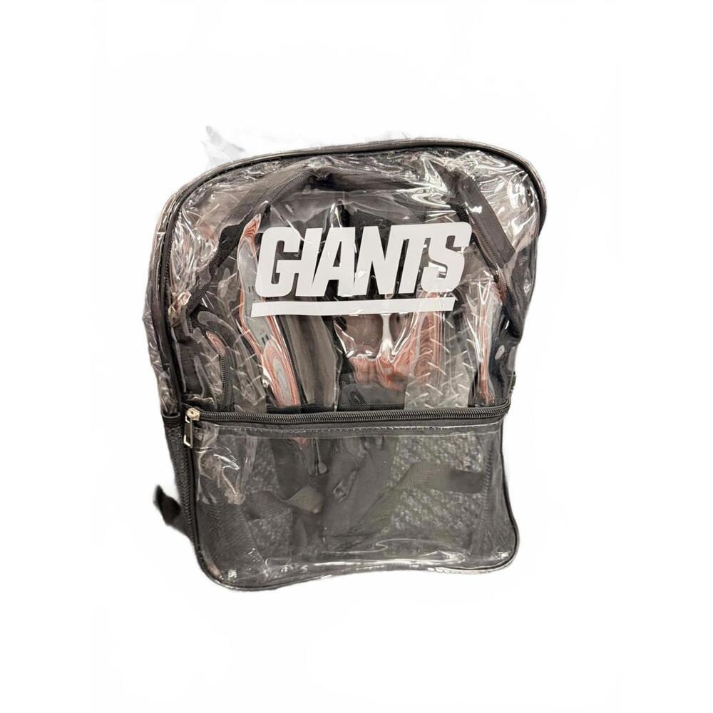 Giants clear book bag